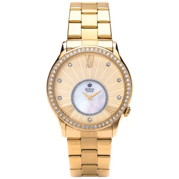 ساعت مچی عقربه ای زنانه رویال لندن (Royal London) مدل RL-21284-07