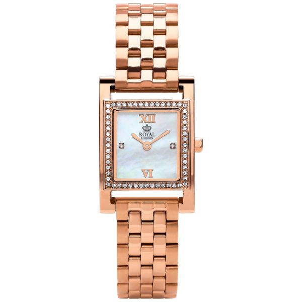 ساعت مچی عقربه ای زنانه رویال لندن (Royal London) مدل RL-21312-03