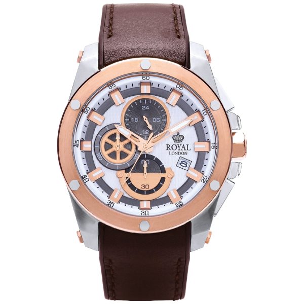 ساعت مچی عقربه ای مردانه رویال لندن (Royal London) مدل RL-41278-03